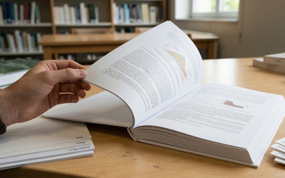 Quel papier choisir pour l&rsquo;impression de sa thèse ?