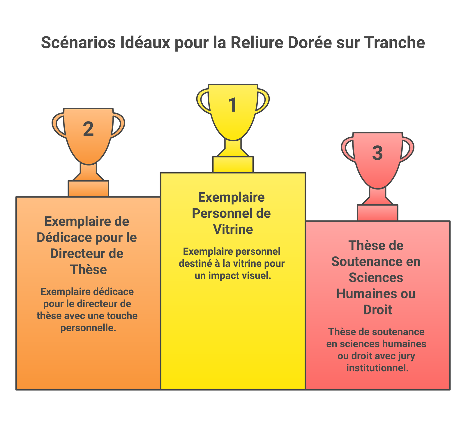 Quand choisir la reliure dorée sur tranche pour sa thèse de doctorat : cas à privilégier, à éviter, compromis