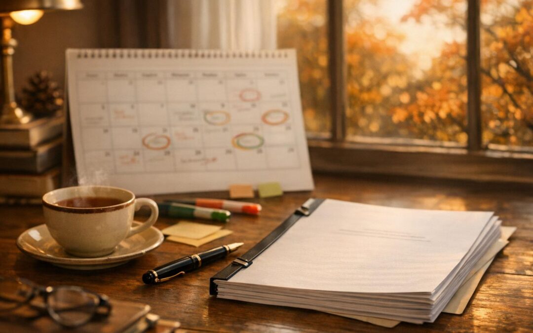 Soutenance de thèse en septembre : le rétroplanning J-45